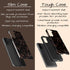 Custom Initials Dark Tortoiseshell Galaxy Case - Edge